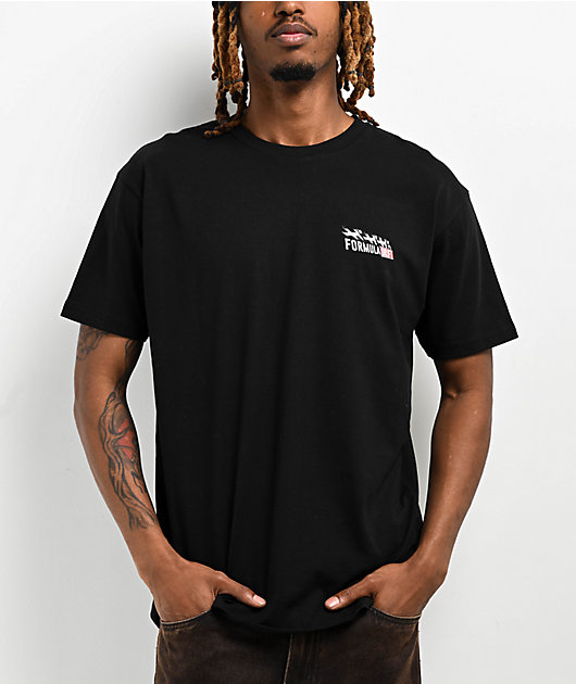 Formula Drift Hyaku Hachi Ju Black T-Shirt