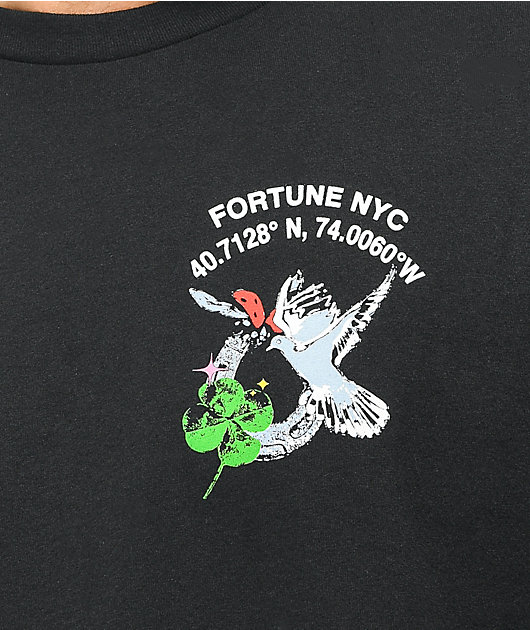Fortune Charms Black T-Shirt