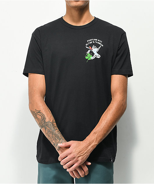 Fortune Charms Black T-Shirt