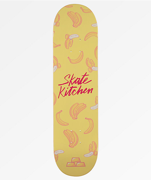 udledning Råd tælle Fortune x Skate Kitchen Banana Yellow 8.0" Skateboard Deck