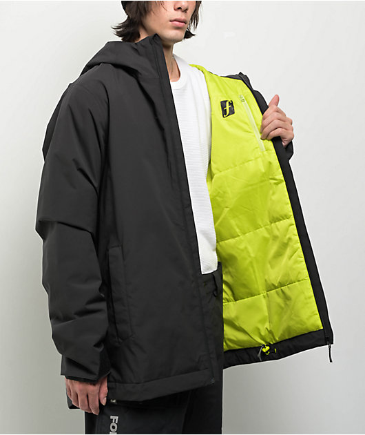 Forum Insulated Riding Black 15K Snowboard Jacket | Zumiez