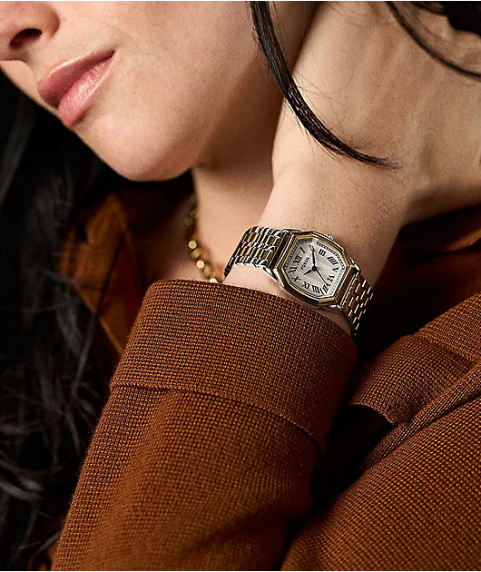 Fossil Harlow Gold & Silver Analog Watch