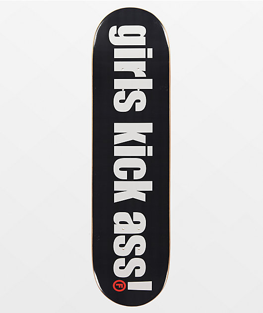 Foundation Girls Kick Ass 8.25" Skateboard Deck