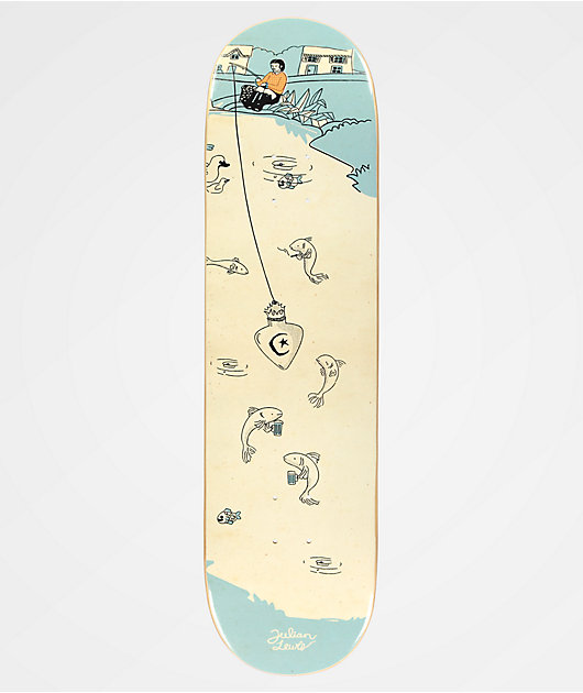 Foundation Lewis Fishing 8.38" Skateboard Deck