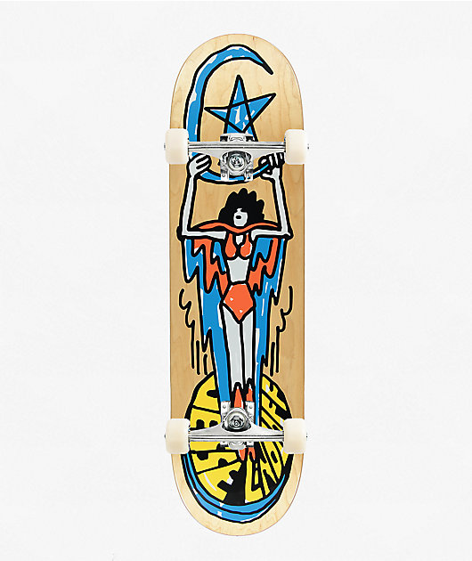 Foundation Lindloff Super Girl 8.5" Assembled Skateboard Complete