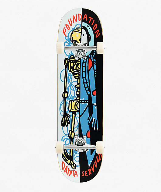 Foundation Servold Astordroid 8.25" Assembled Skateboard Complete