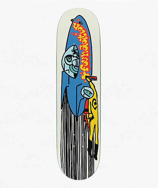 Foundation Spaceship 8.0" Skateboard Deck