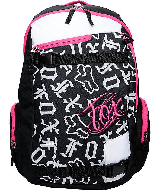 pink fox backpack