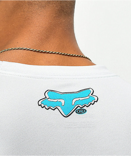 Fox Brushed Light Grey Long Sleeve Jersey