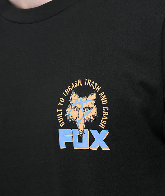 Fox Built To Thrash Black T-Shirt