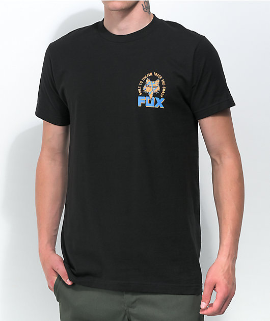 Fox Built To Thrash Black T-Shirt