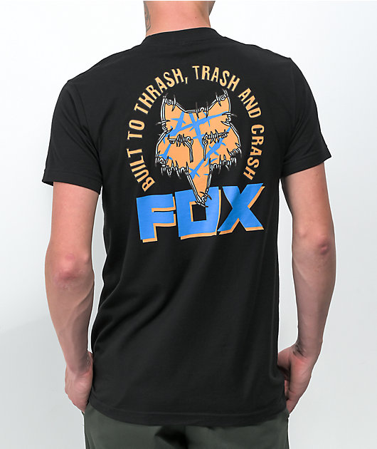 Fox Built To Thrash Black T-Shirt