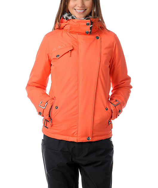 orange insulated jacket