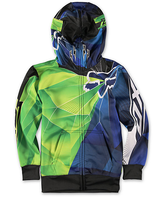 up the face zipper jacket