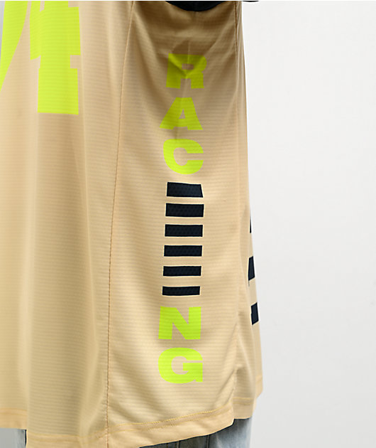 Fox Super Trick 180 Yellow Long Sleeve Jersey
