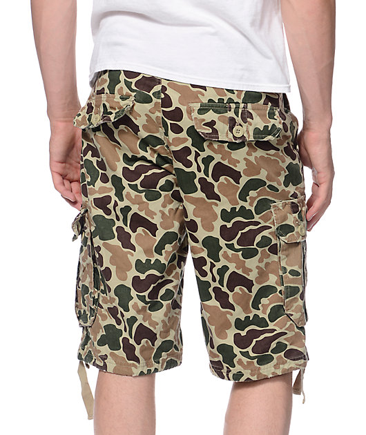 duck camo shorts