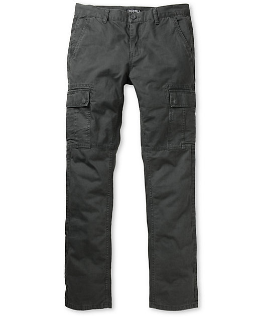 grey cargo jeans