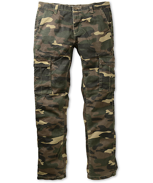 camo cargo pants zumiez