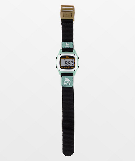 Freestyle Shark Classic Clip Green, Gold & Black Digital Watch