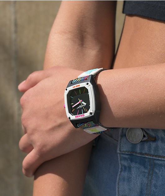 Freestyle Shark Classic Clip Pink Spiral Digital Watch