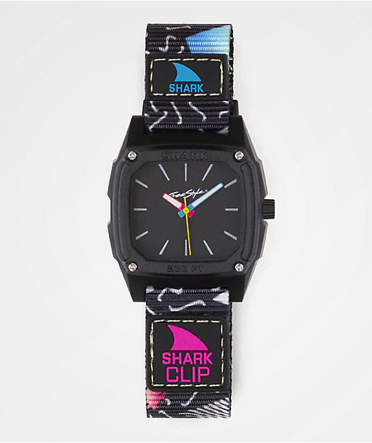 Freestyle Shark Classic Clip Wave & Black Analog Watch