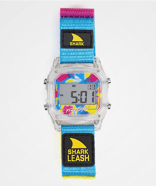 Freestyle Shark Classic Leash Clear & Multi Digital Watch
