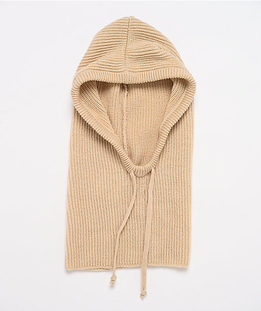 Freeworld Blur Natural Beige Knit Snood | Zumiez