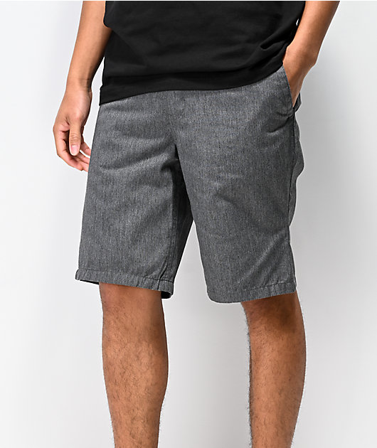 Dark grey chino shorts Clearance