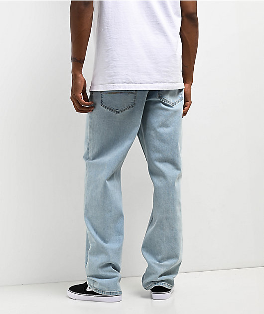 Freeworld Light Blue Denim Relaxed Fit Jeans
