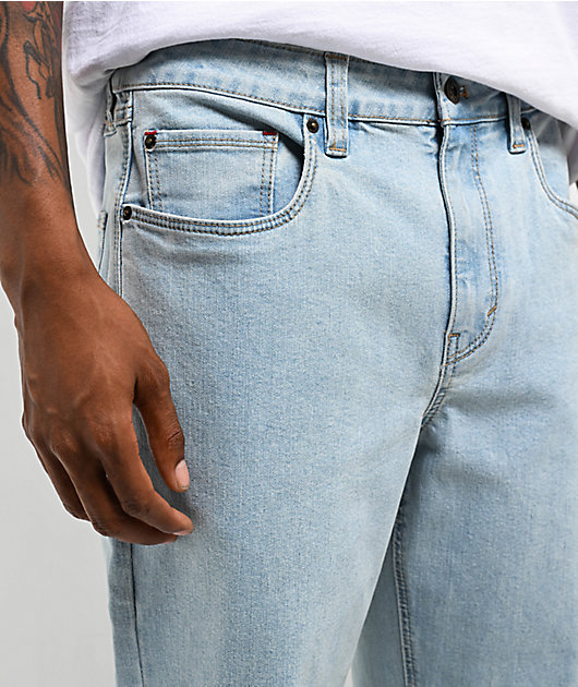 Freeworld Light Blue Denim Straight Fit Jeans | Zumiez