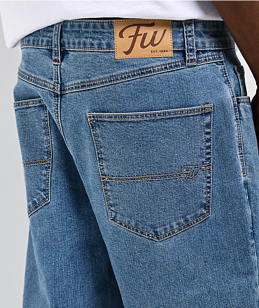 Freeworld Light Blue Wash Relaxed Jeans