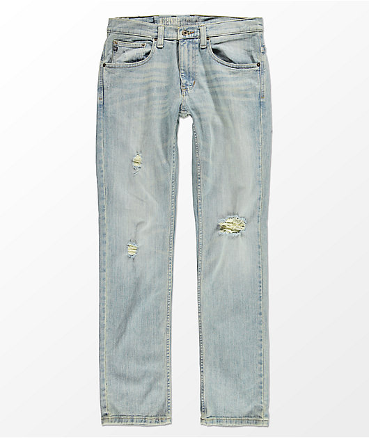 Freeworld Messenger Westport Ripped Skinny Jeans
