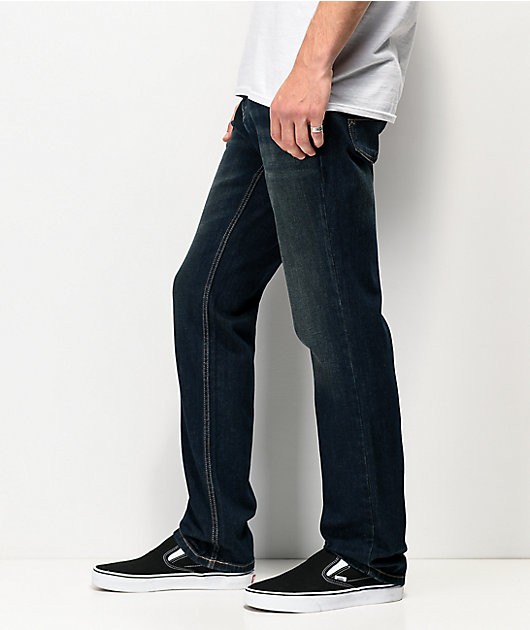 Freeworld Night Train Dirty Rinse Stretch Denim Jeans