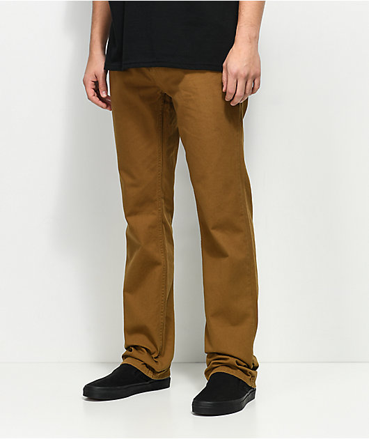 Freeworld Night Train Tobacco Twill Pants