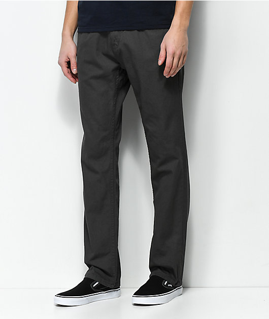 Freeworld Night Train pantalones de sarga gris