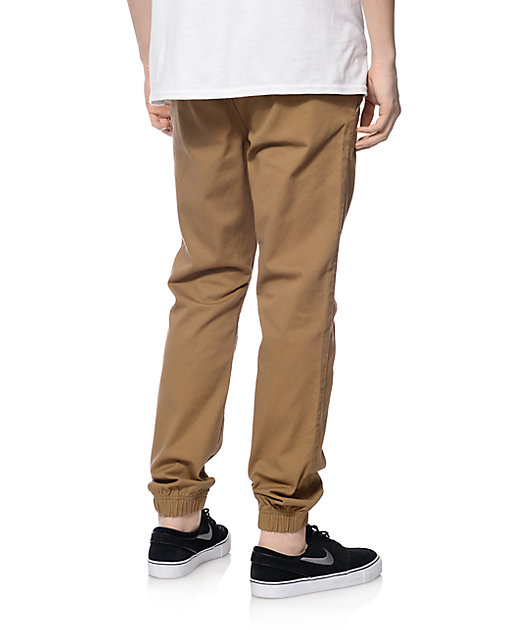 dark khaki joggers