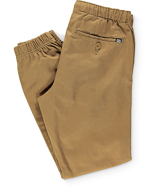 Freeworld Remy Dark Khaki Jogger Pants