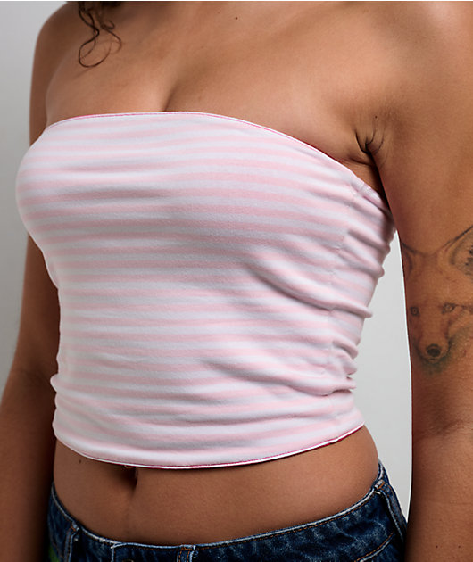 Freeworld Skylar Pink Reversible Tube Top