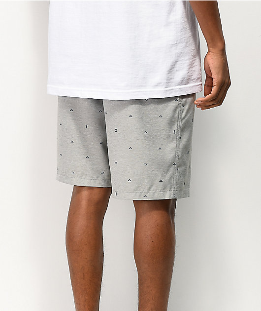 Freeworld Surfrider Light Grey Hybrid Board Shorts