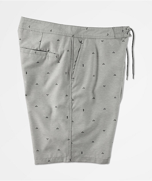 Freeworld Surfrider Light Grey Hybrid Board Shorts