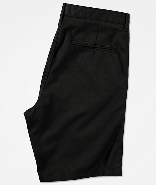 Freeworld Walker Black Chino Shorts