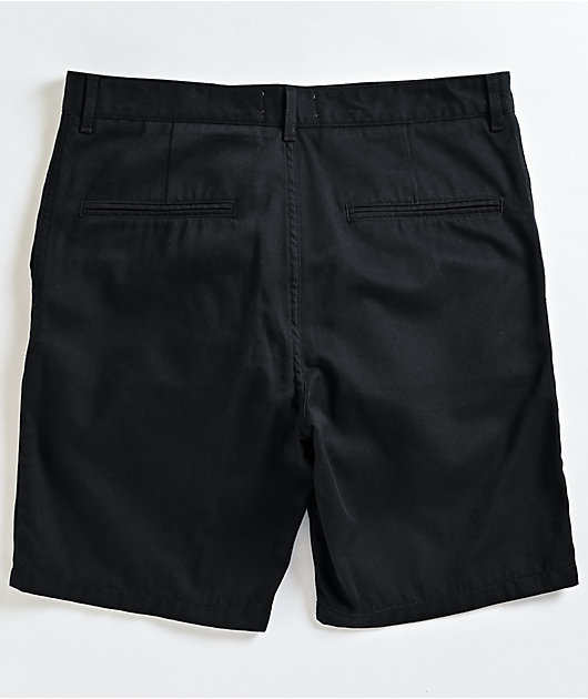 Freeworld Walker Black Chino Shorts