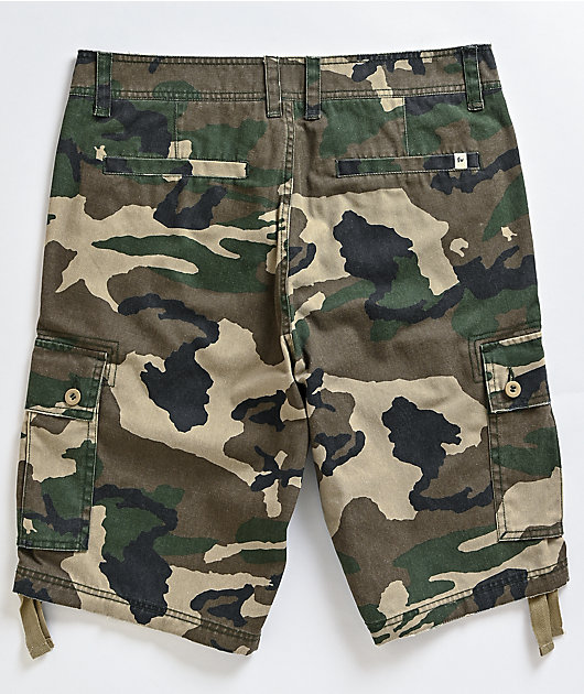 Freeworld Wreckage Camo Cargo Shorts