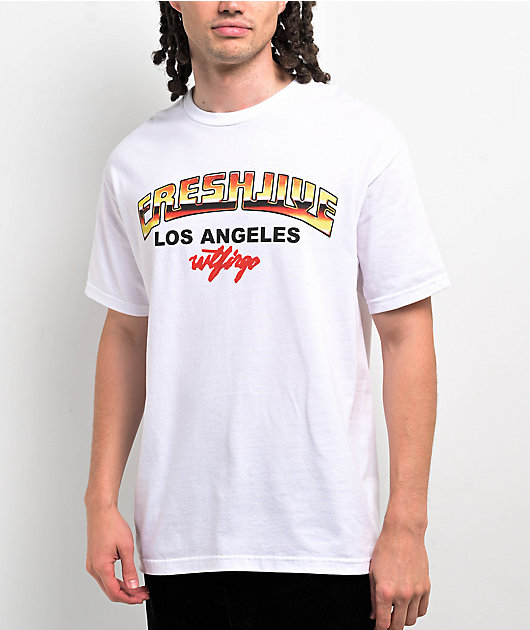 激レア　FRESHJIVE LOS ANGELES HOMIES Freshjive Los Angeles White T-Shirt | Zumiez