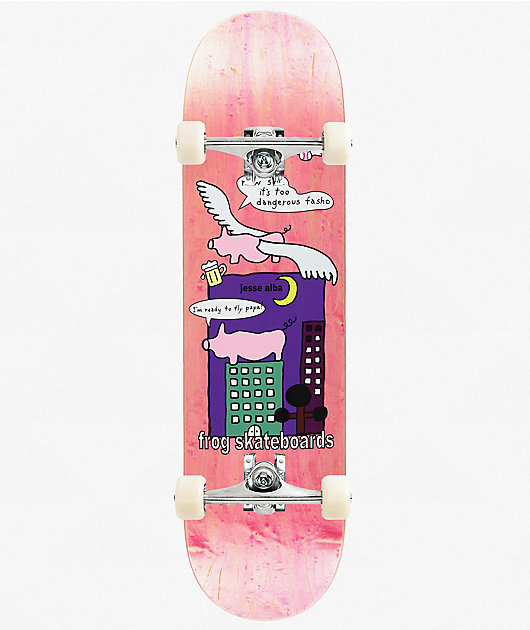 Frog Alba Papa Knows Best 8.38" Assembled Skateboard Complete