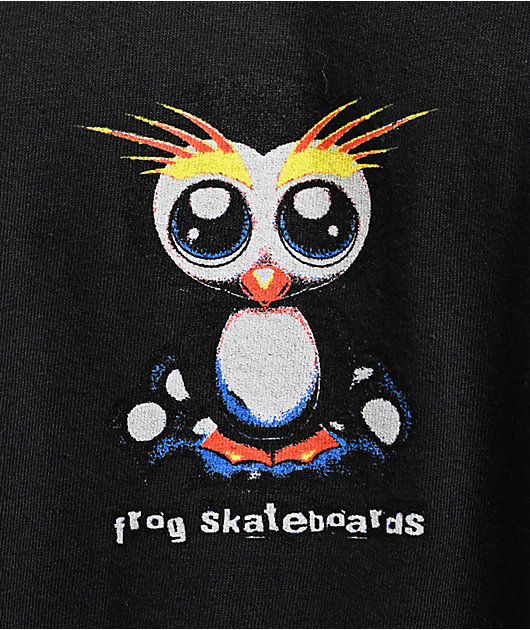 Frog Secret Penguin Black T-Shirt | Zumiez