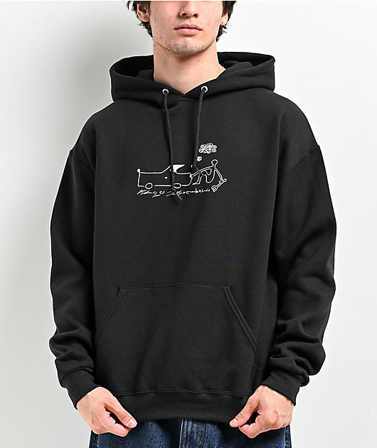 Frog Truck Repair Black Hoodie