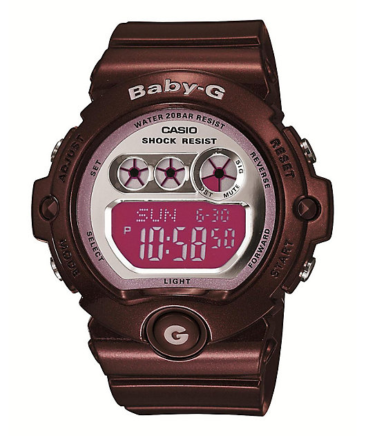 burgundy g shock