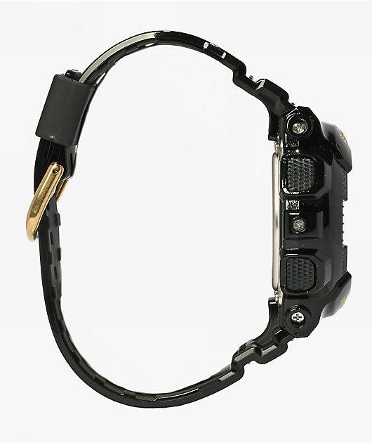 G-Shock Baby-G BA110-1A Black & Gold Analog & Digital Watch