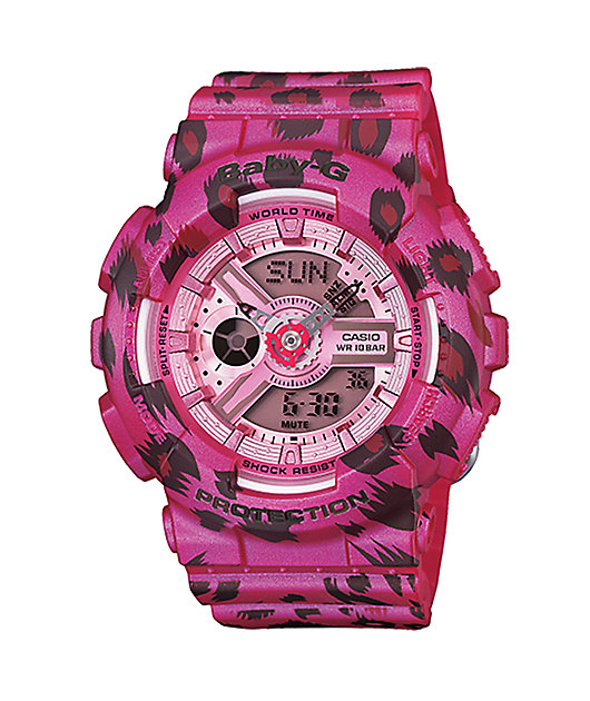 g shock leopard